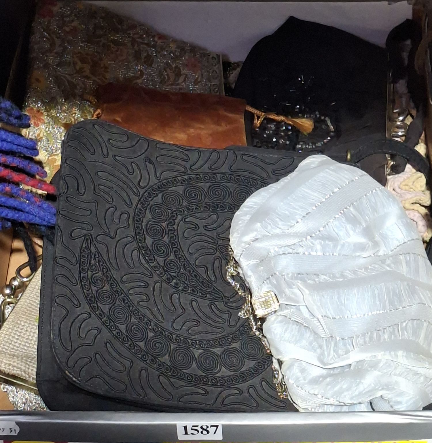Vintage Beaded And Tapestry Purses