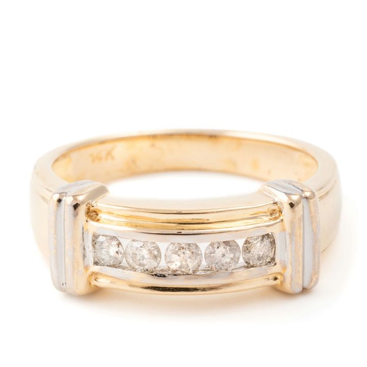 0.20 Carat Diamond 14ct Gold