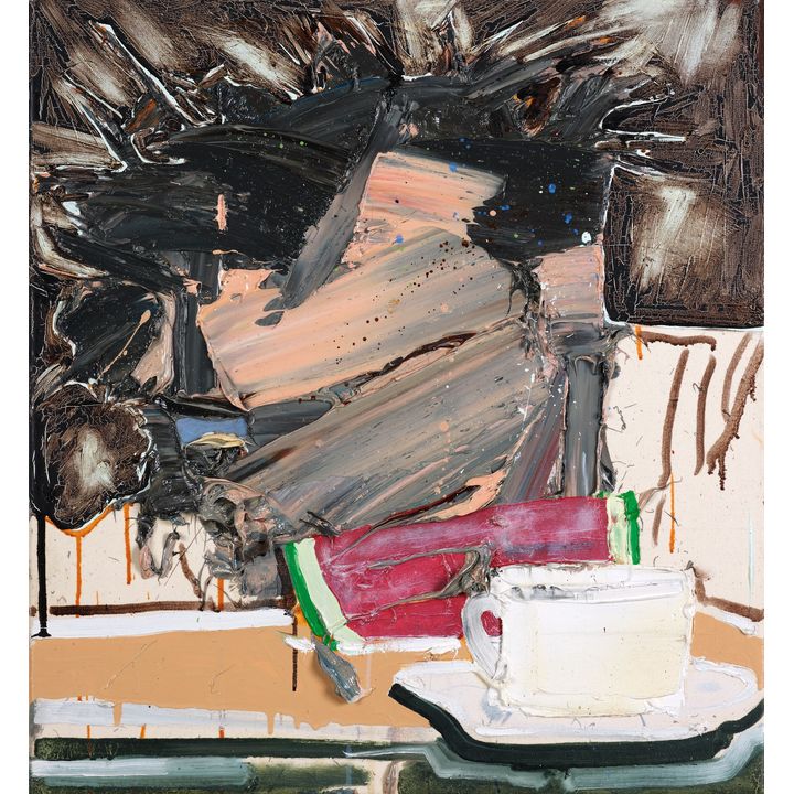 Toby Raine 'Jack Nicholson Hung Over with Watermelon and Cup of Coffee'