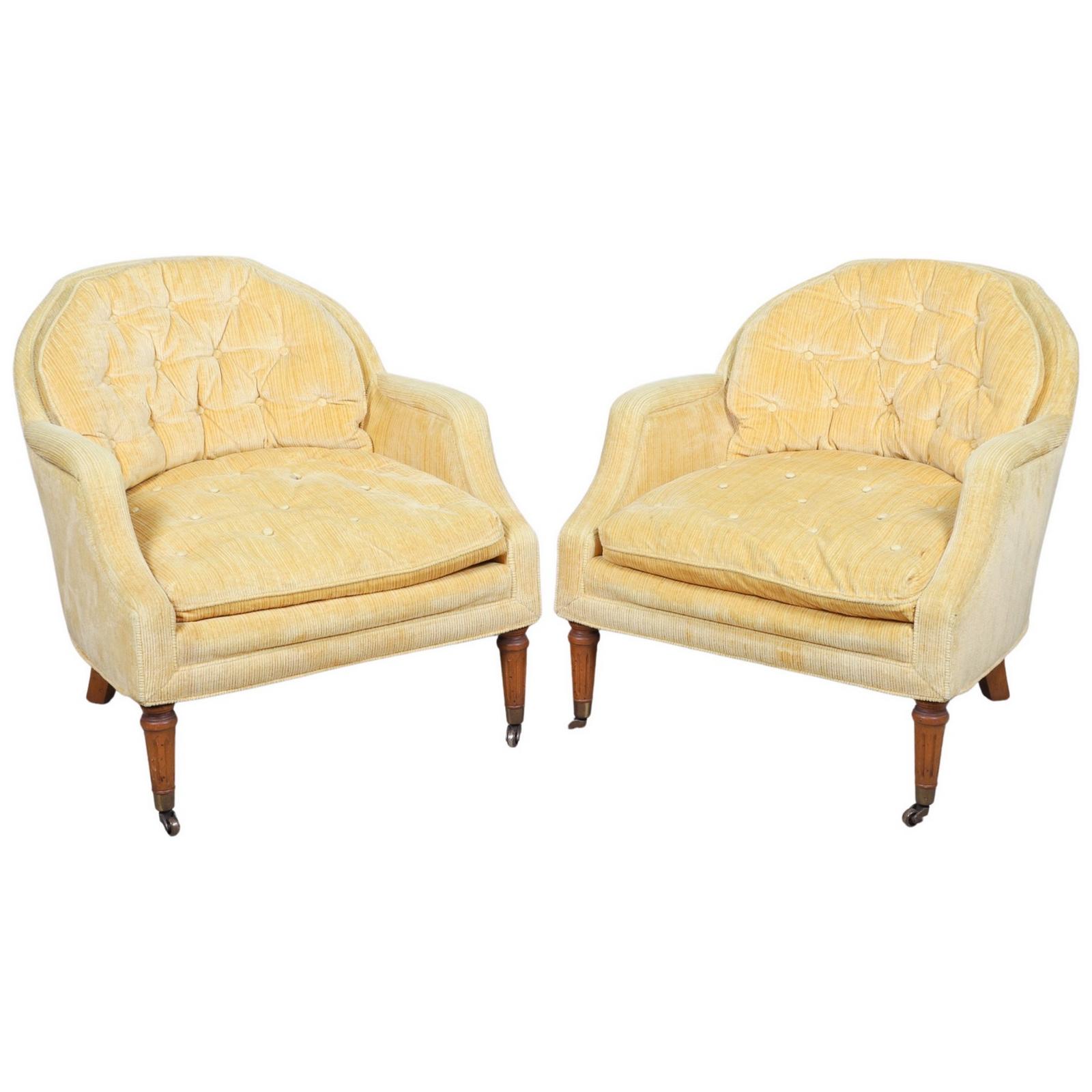 At Auction: PAIR OF LOUIS XIV ARM CHAIRS