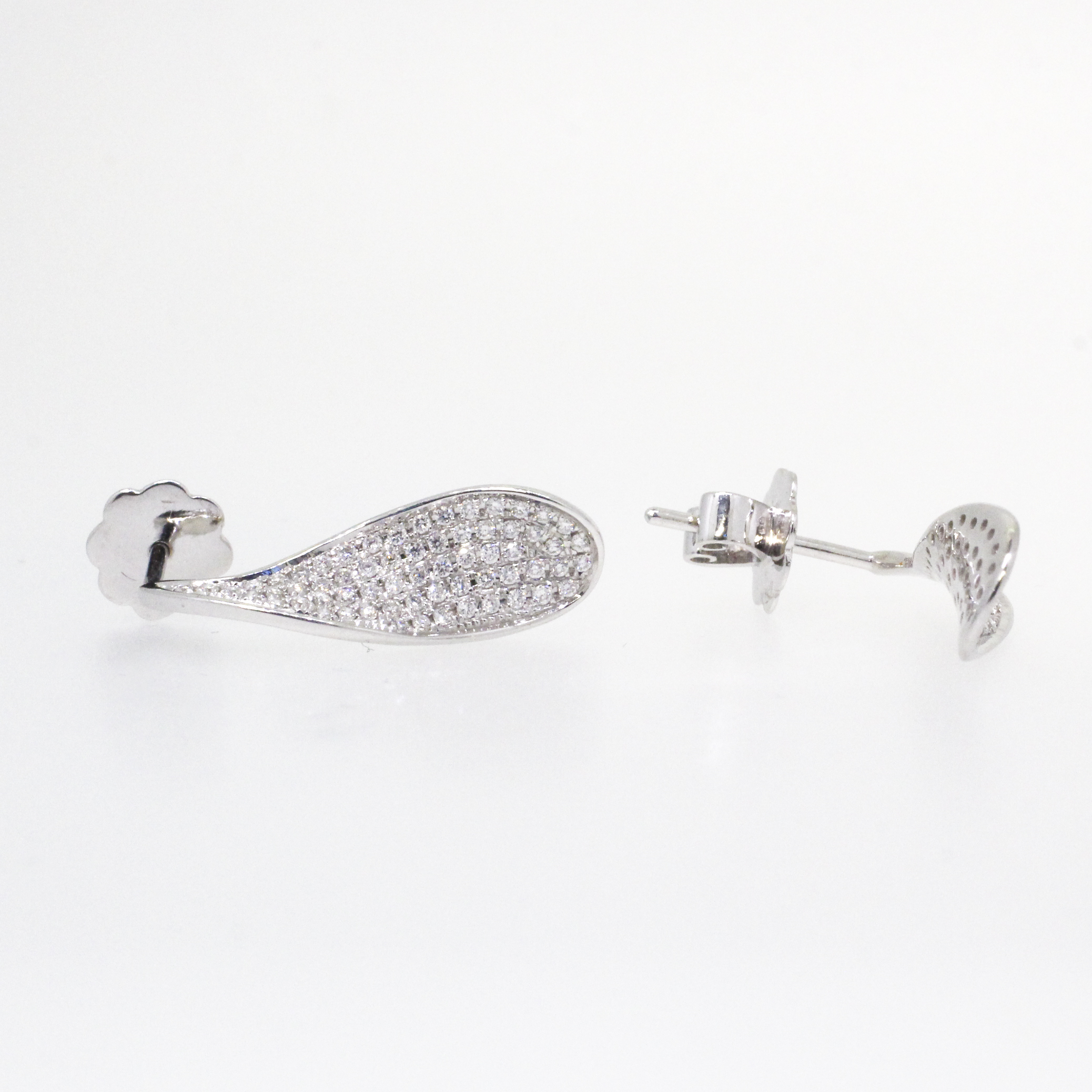262 · 0.50ct Diamond Earrings 3.84g