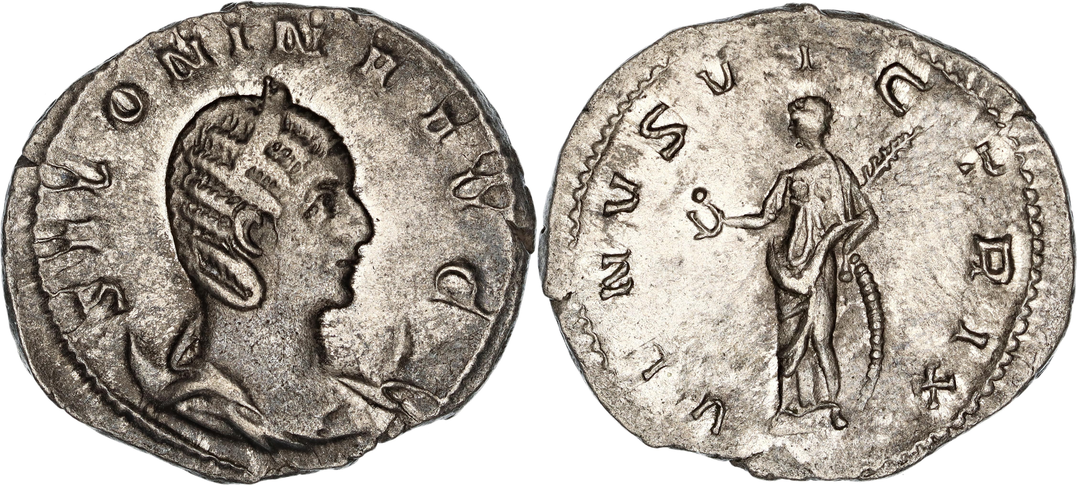 Roman Empire, Salonina, Æ Antoninianus, 256-257 AD, VF