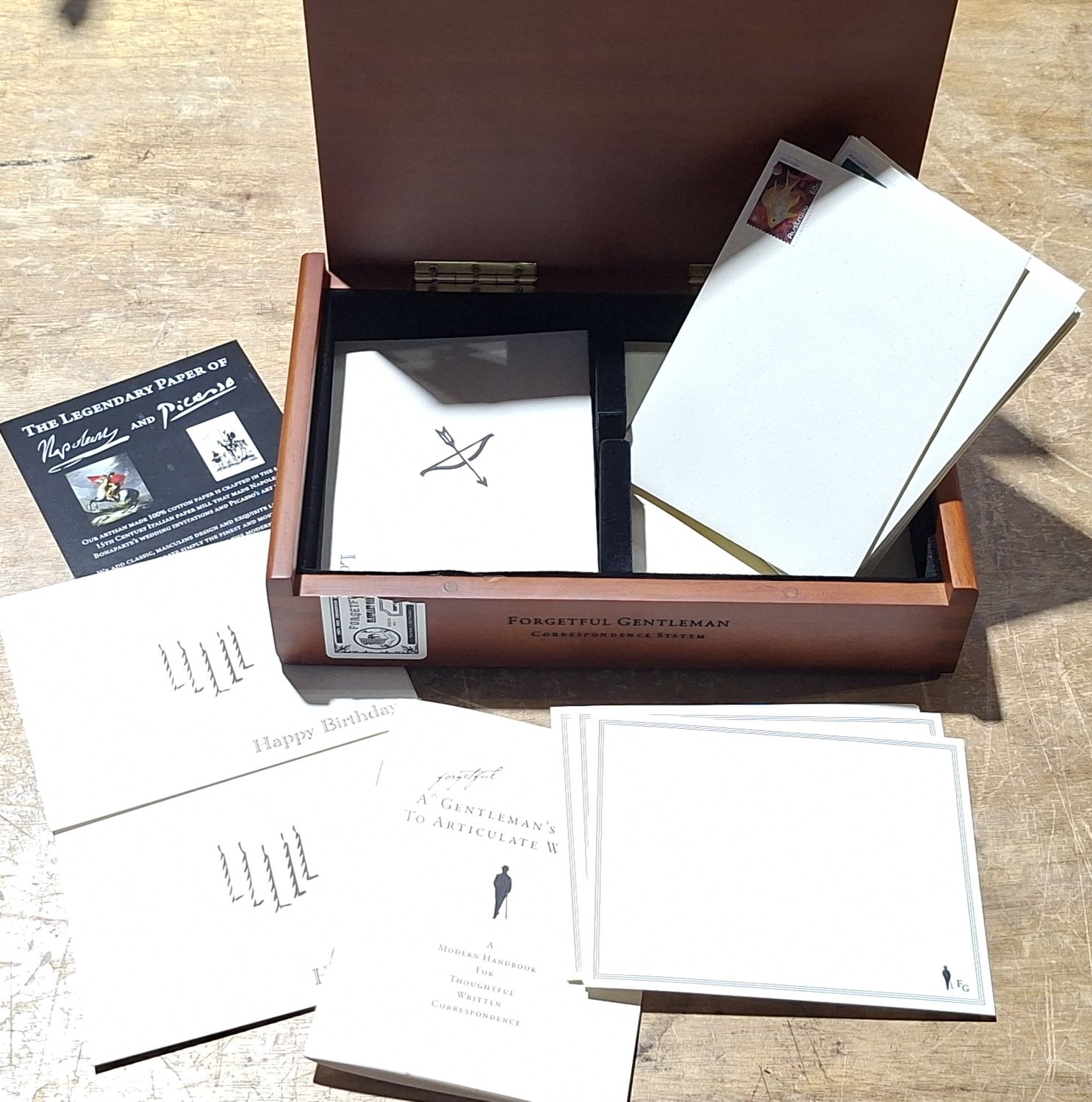 Forgetful Gentlemen Correspondence System