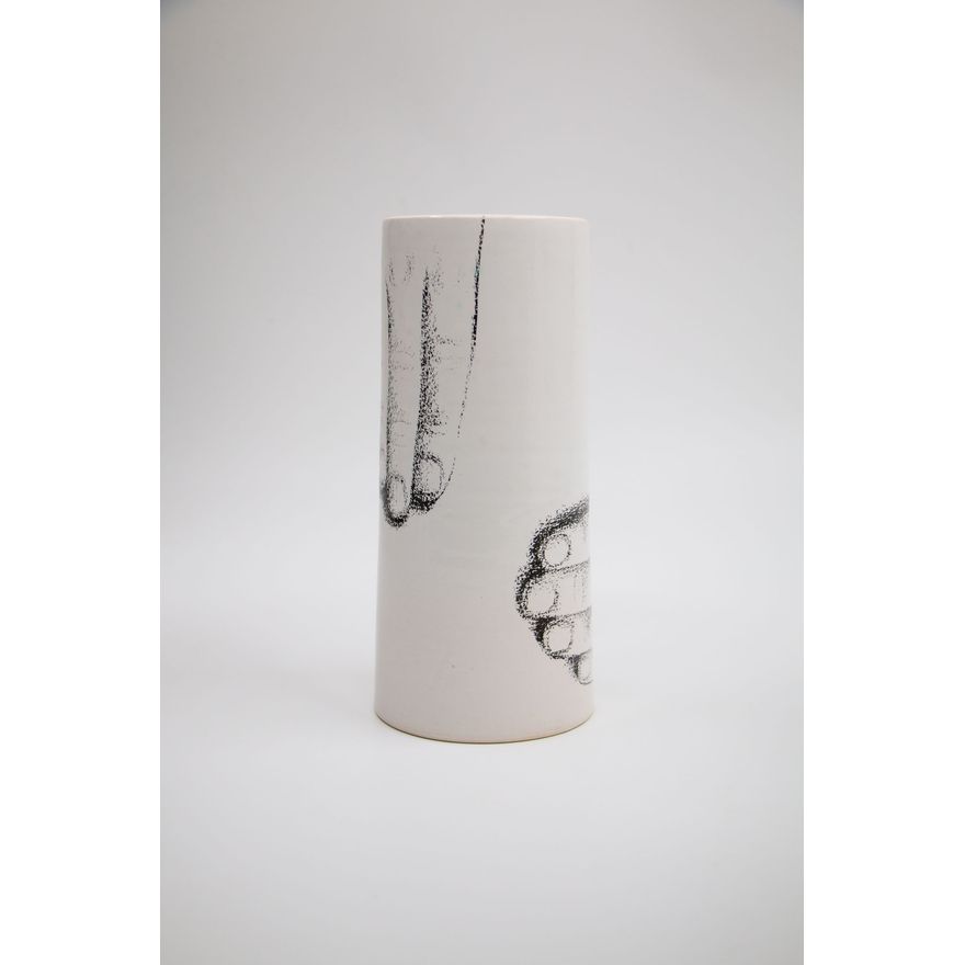 John Parker & Terry Stringer - Cylinder vase from the Works in Progress series