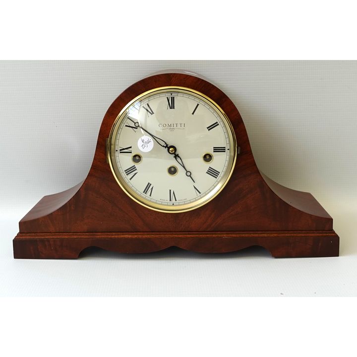 MAHOGANY MANTLE CLOCK