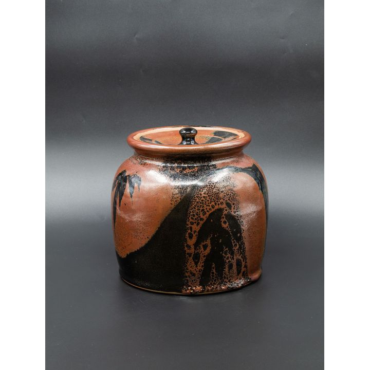 Paul Fisher - Lidded bench pot