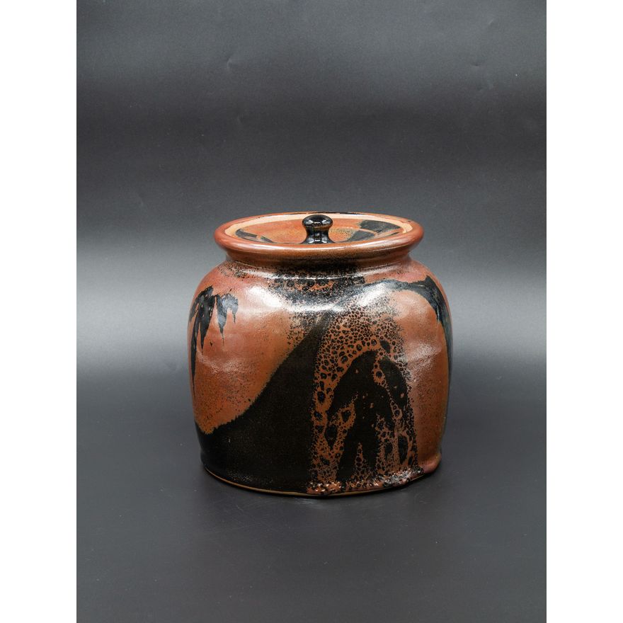 Paul Fisher - Lidded bench pot