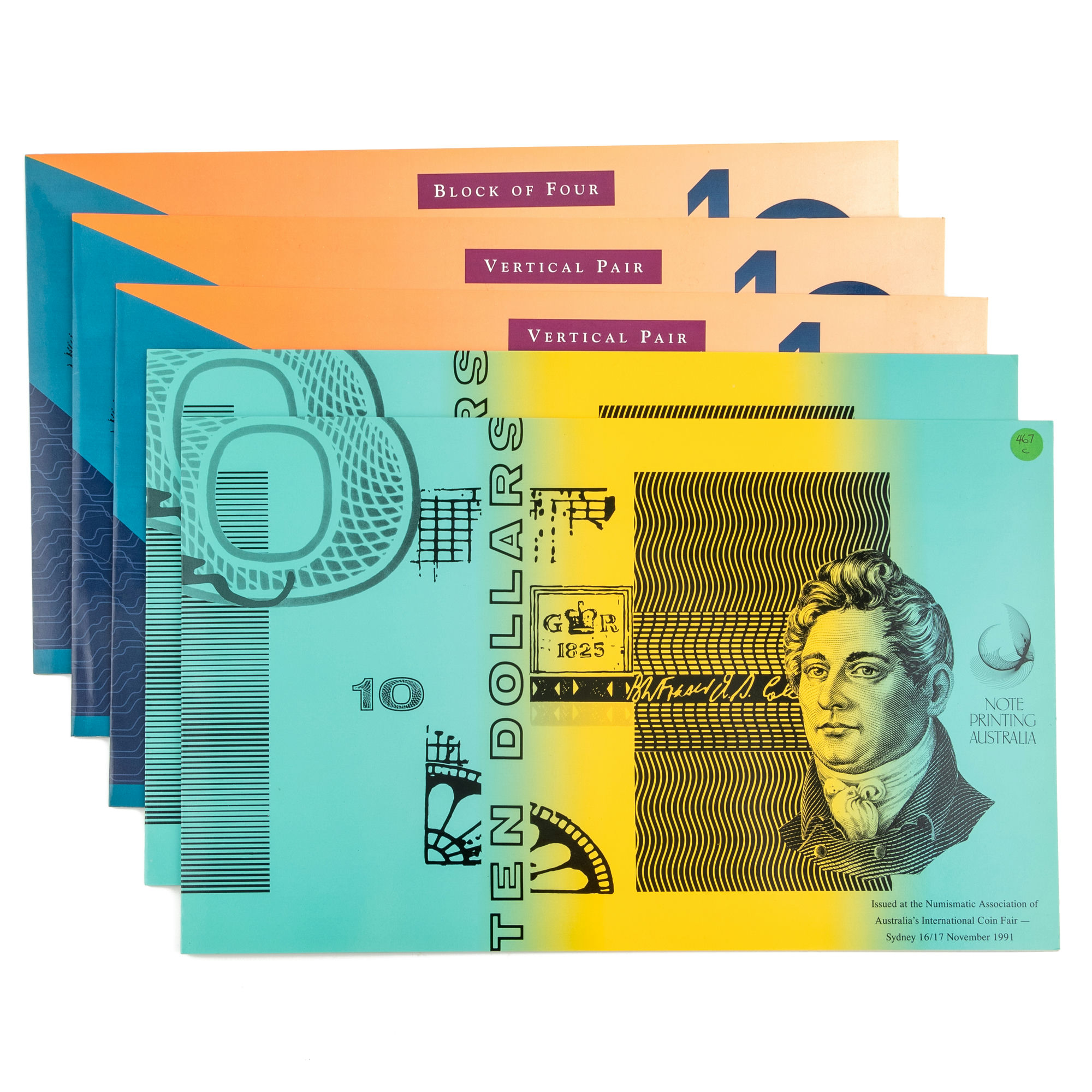 Ten Dollars, 1991 - 1997, UNC
