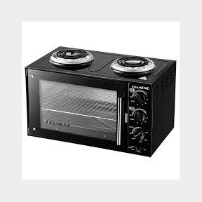 Diamond Black Electricity Oven - Diamond - 28L Mini Oven-Bar 9902121050265- 51745/28896