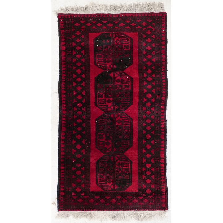 Kabul Red Oriental Rug- 3'5'' x 6'2''