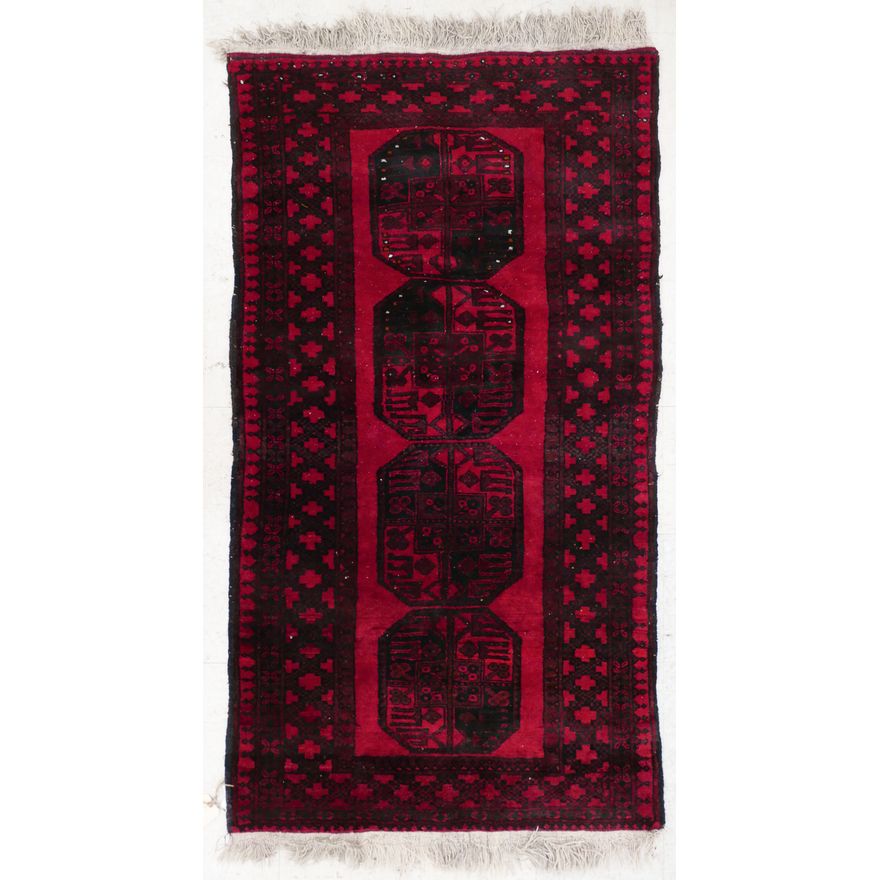 Kabul Red Oriental Rug- 3'5'' x 6'2''