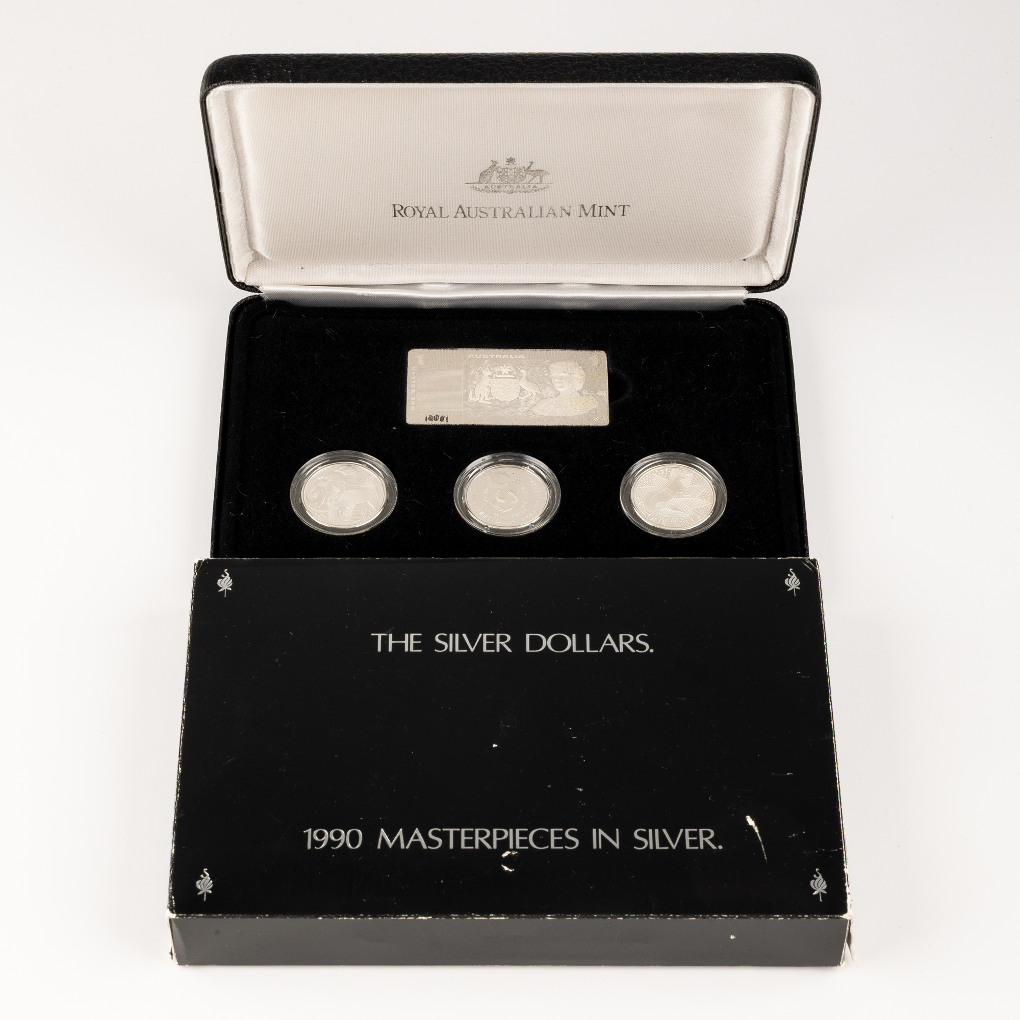 Elizabeth II, RAM - Masterpieces in Silver, The Silver Dollars, One Dollar, 1990, FDC
