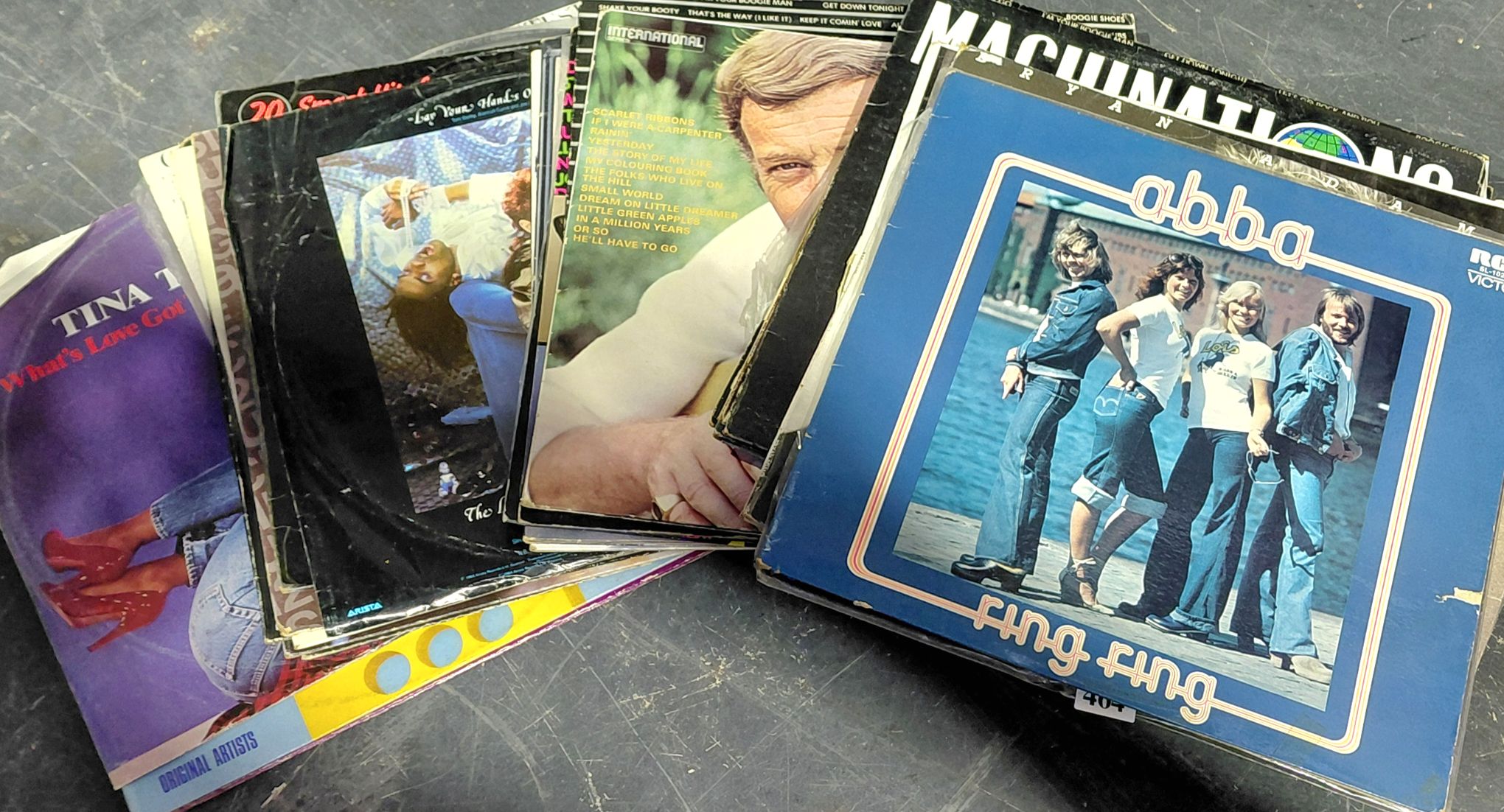A Collection Of 32 Vinyl Records
