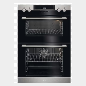 AEG 60cm Stainless Steel Double Oven - DCK431110M