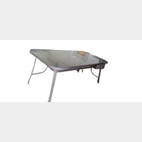 Terrance Leisure Onyx Rectangular glass/Aluminium Table