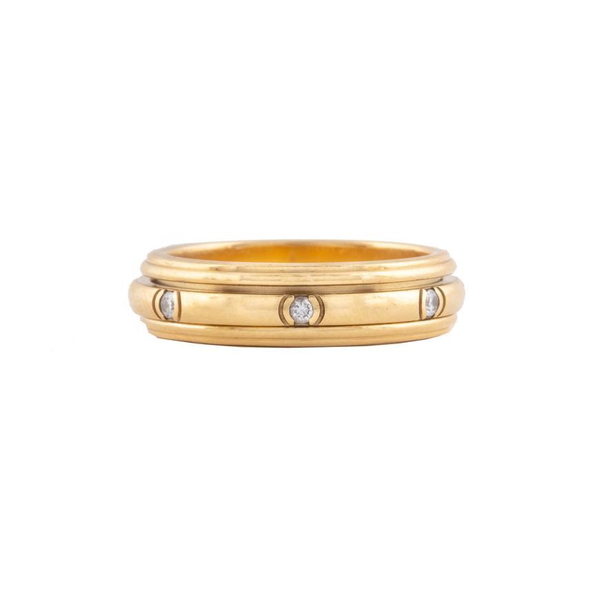 Obrączka z diamentami, Piaget, kolekcja „Possesion”, l. 90. XX w.