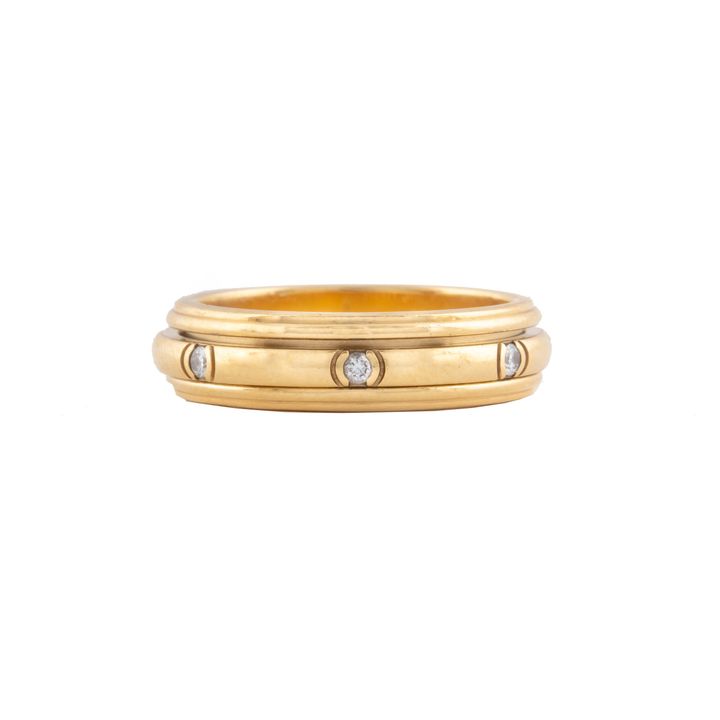 Obrączka z diamentami, Piaget, kolekcja „Possesion”, l. 90. XX w.