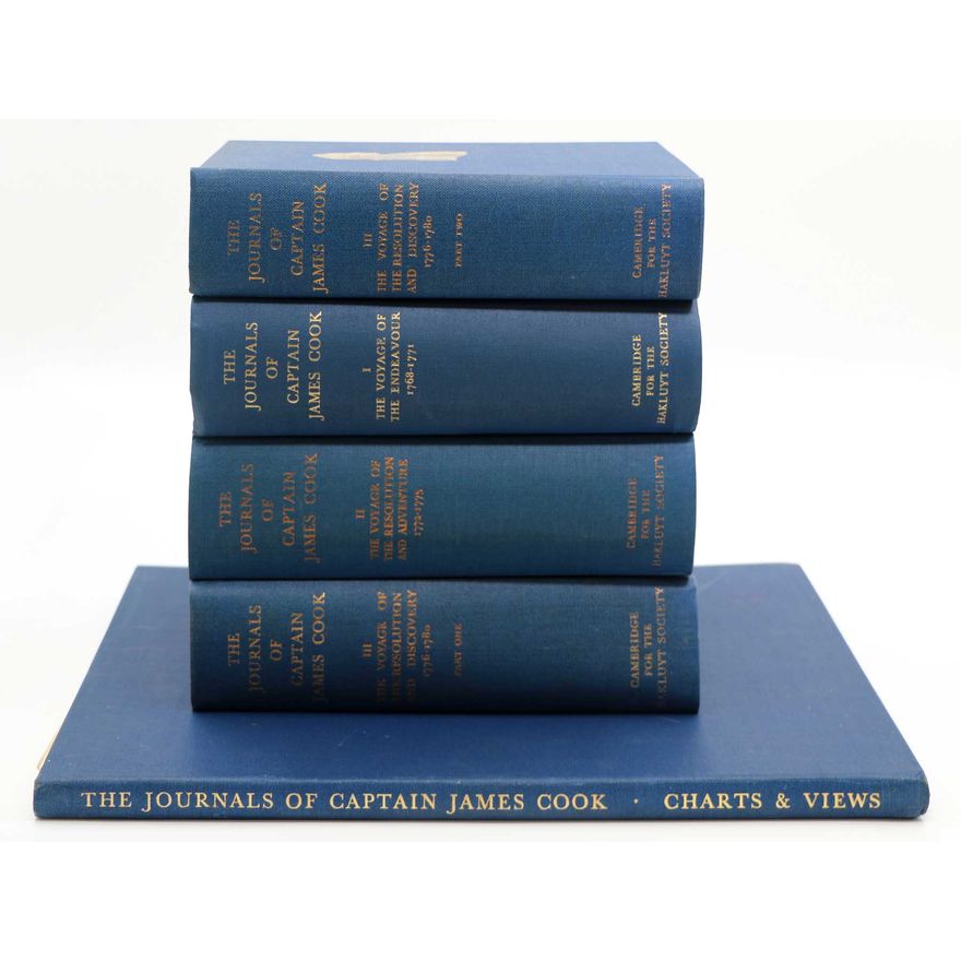 BEAGLEHOLE, J.C  [2 titles] - The Journals of Captain James Cook
