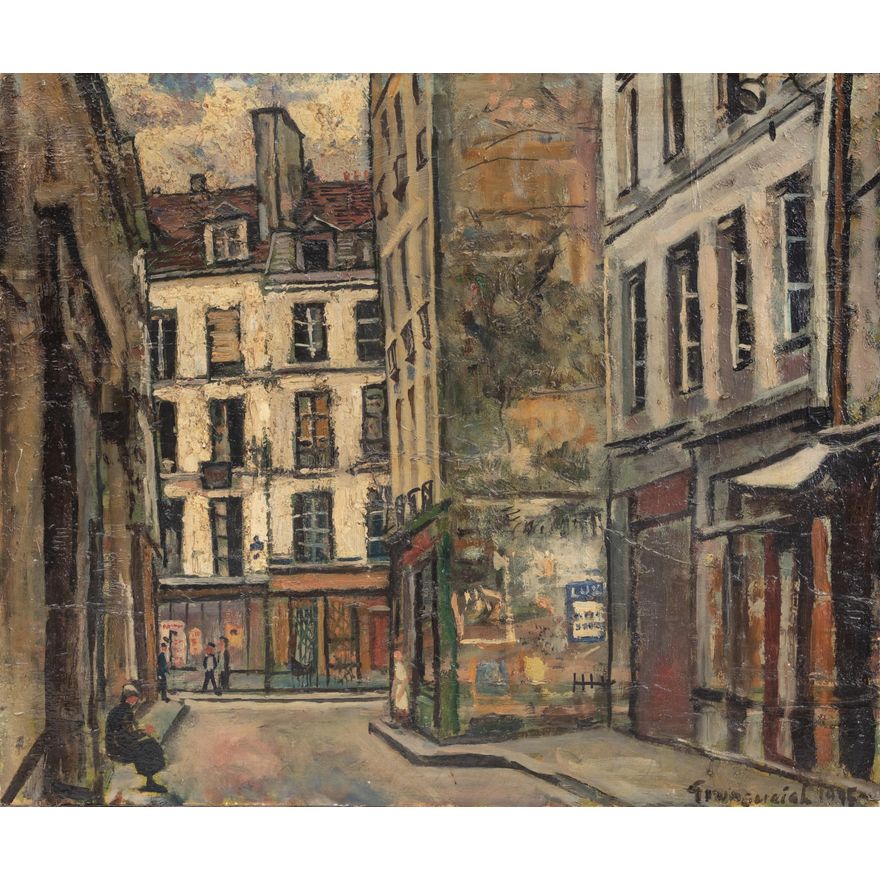 Nathan Grunsweigh | Uliczka, 1945 r.