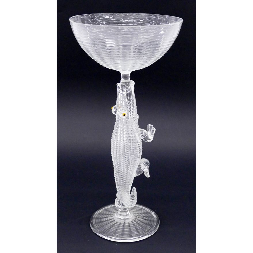 Preston Singletary Alligator Goblet 1990
