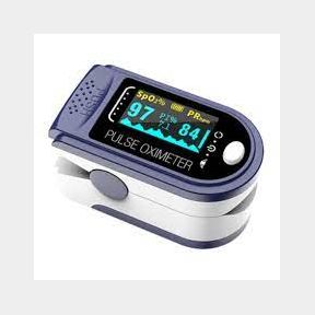 Pulse Oximeter with Perfusion Index - Fingertip Pulse Oxymeter with OLED Coloured Screen 51452/3432