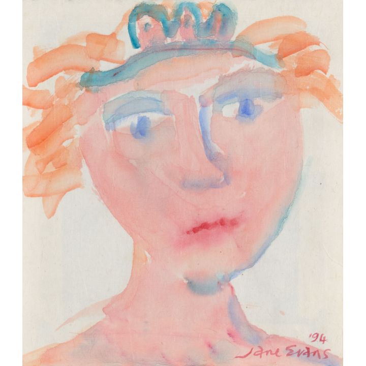 Jane Evans 'Head (Tiara)'