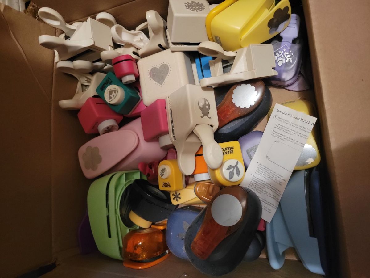 Large Assortment of Scrapbooking Cutters Midwest Auctions, LLC