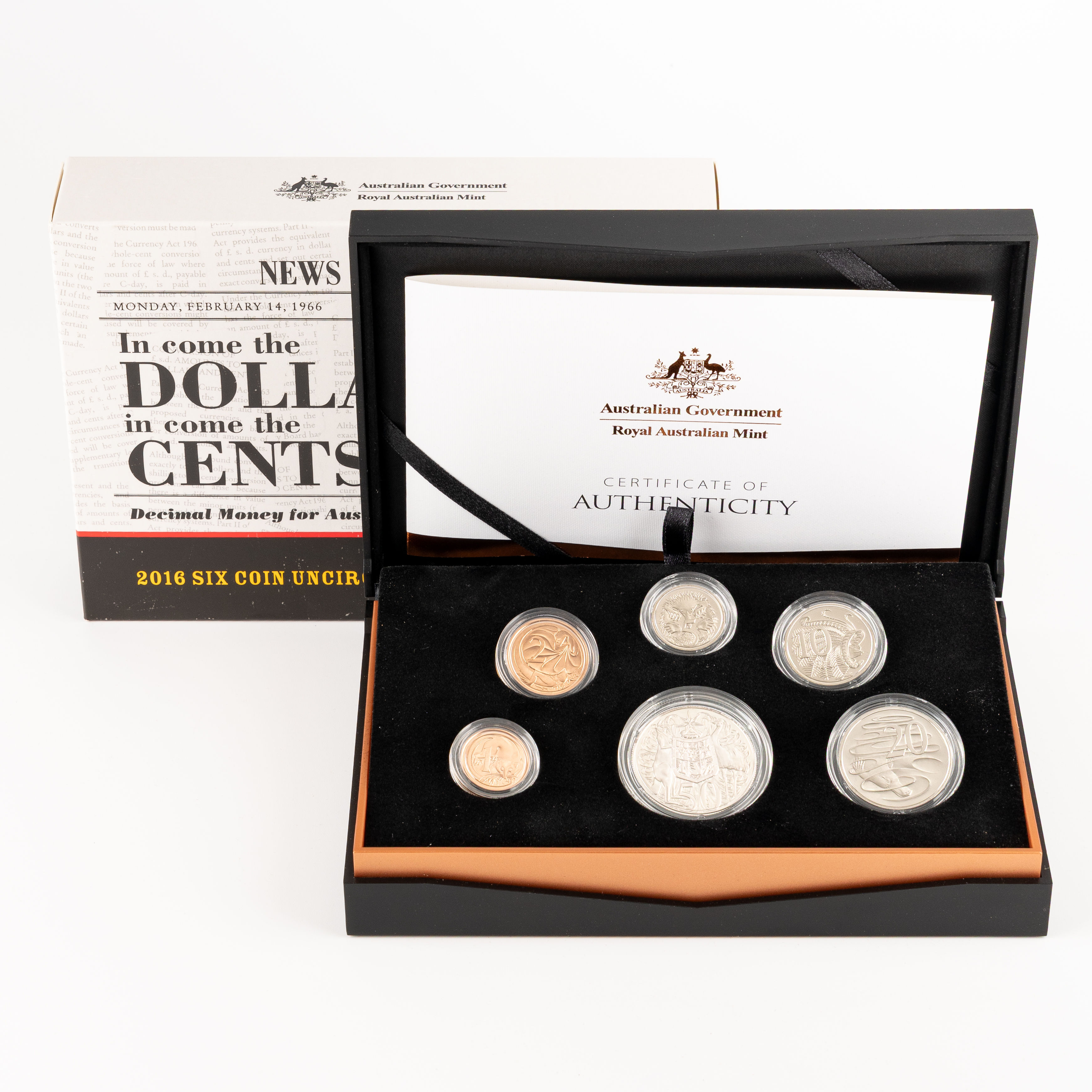 4 · In come the Dollars, in come the Cents, One Cent - Fifty Cents, 2016,  UNC