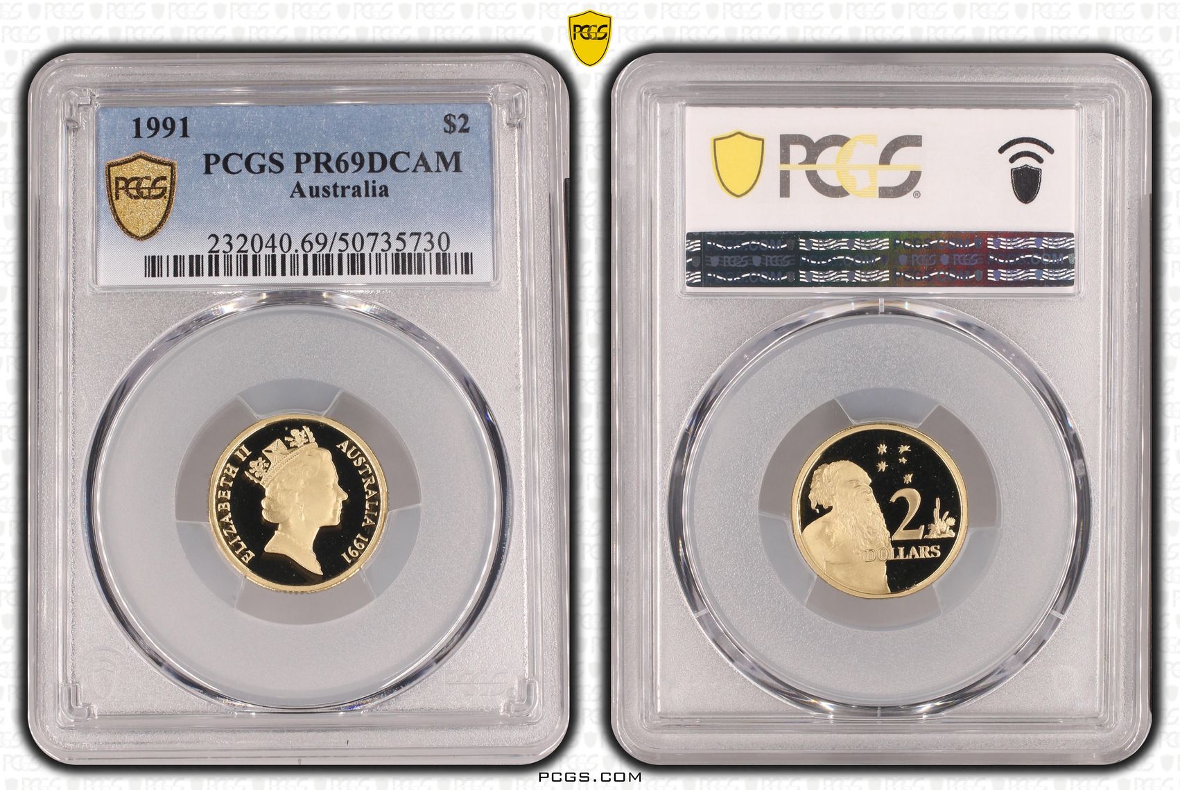 Two Dollar, 1991, PCGS PR69DCAM