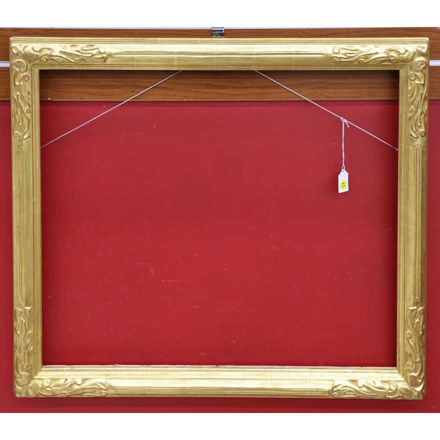 Ornate Gilt Carved Oil Painting Frame 2.5'' - Fits 24''x28''
