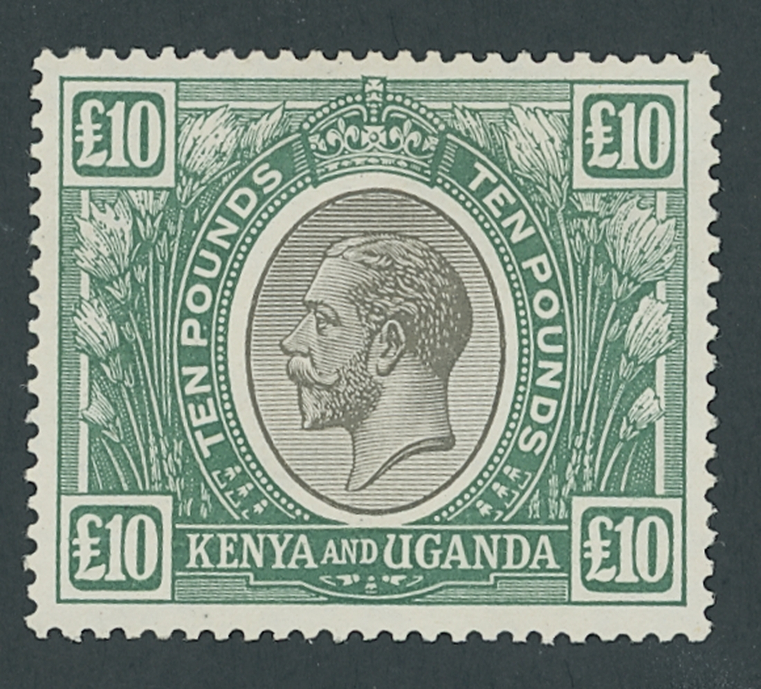 Kenya, Uganda and Tanganyika 1922-27 Watermark Multiple Script CA £10 ...