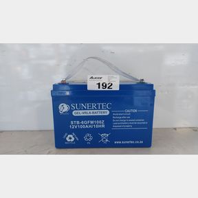 12V 100AH GEL BATTERY - 12V100AH/10HR GEL DEEP CYCLE BATTERY