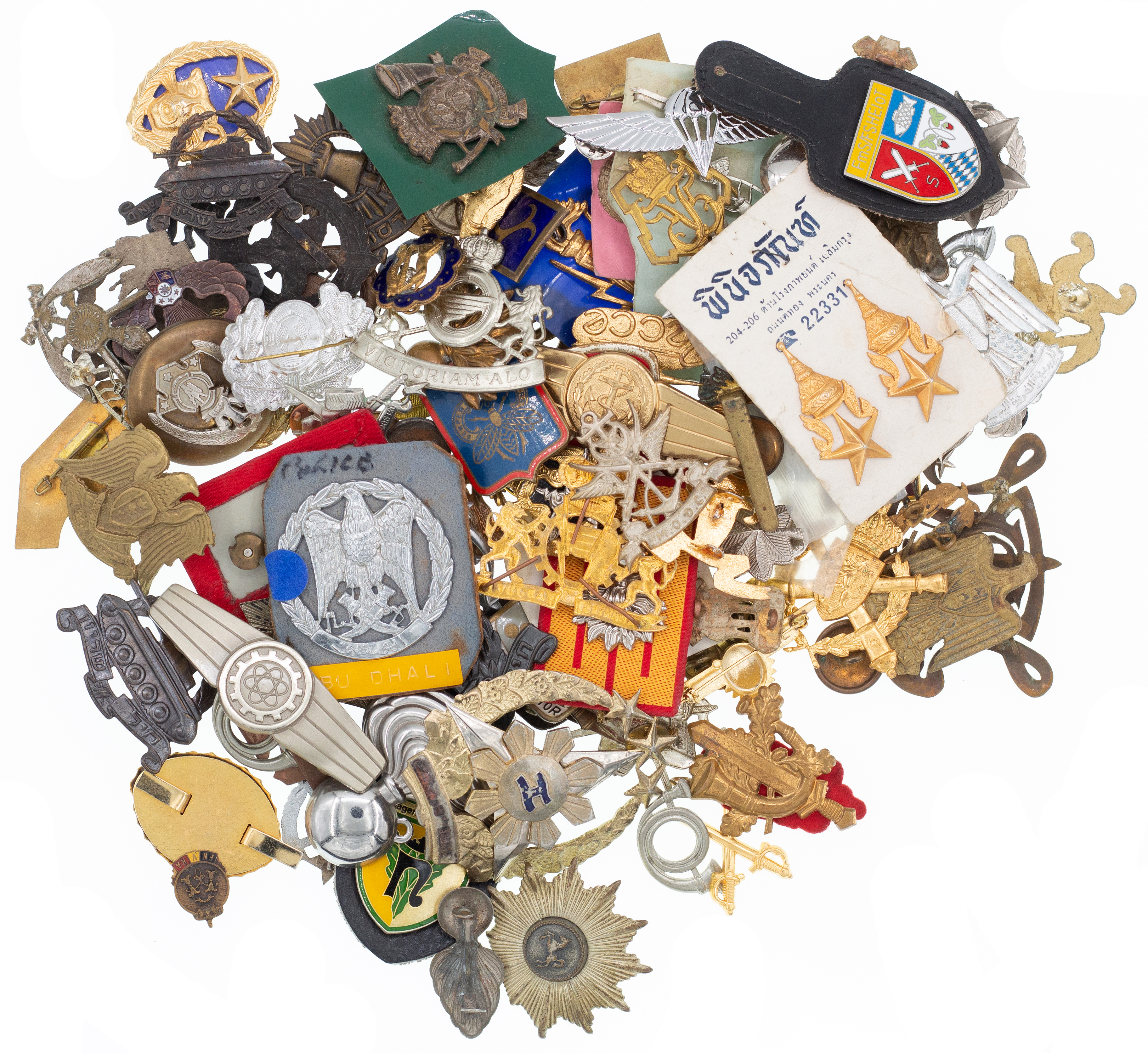 World, Cap & Collar Badges, 1939 - 1999, VGC