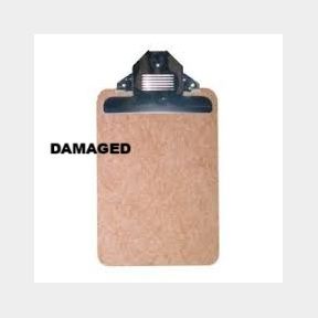 51685/4040-Parrot A5 Masonite Clipboard - 152 x 220mm (DAMAGED) | PK B2 (S3)