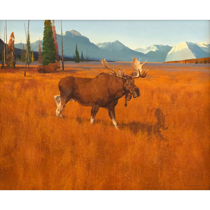 Douglas Allen (1935-) A Distant Challenger