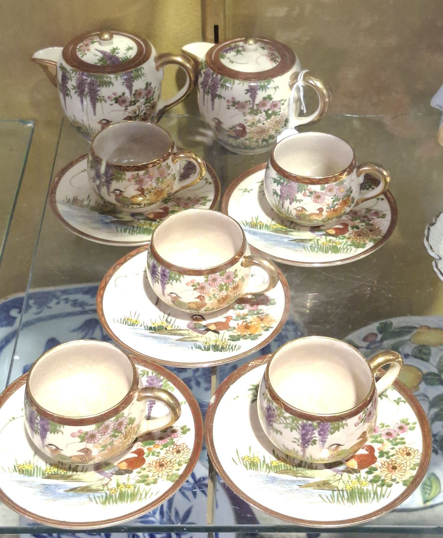 Japanese Satsuma China Teaset