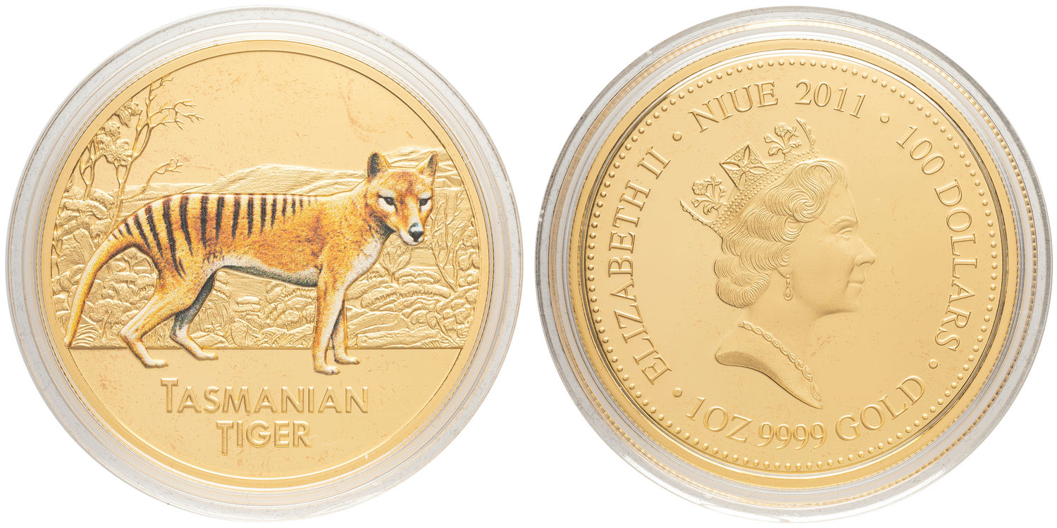 Niue, Elizabeth II, One Hundred Dollars, 2011, FDC