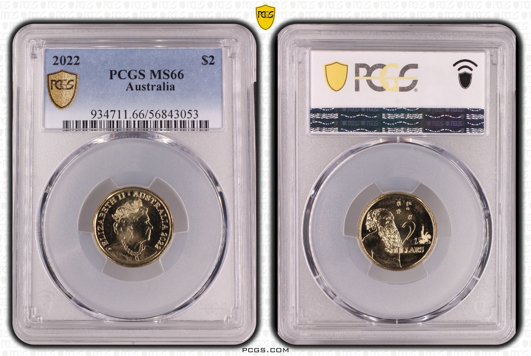 365 · Two Dollar, 2022,  MS66