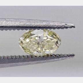 GIA CERTIFIED 0.52CT OVAL BRILLIANT DIAMOND COLOR U-V.SI1 - 50691/182