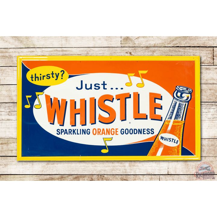 Just Whistle "Sparkling Orange Goodness" Metal Sign TAC 8.9