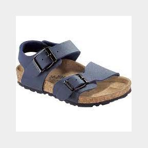 Birkenstock New York Navy Birko-flor Nubuck N (Size 33)-50582/2698 (B1 S1)