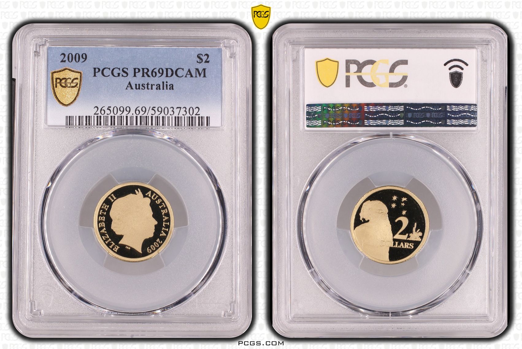 Two Dollar, 2009, PCGS PR69DCAM