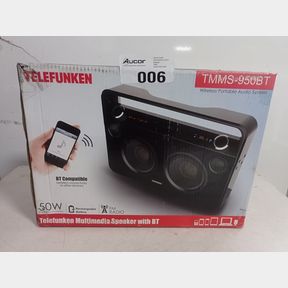 TELEFUNKEN TMMS-950BT MOBILE MULTIMEDIA SPEAKER