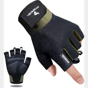 X-SMALL ATERCEL WORKOUT GLOVES FOR MEN AND WOMEN, EXERCISE GLOVES FOR WEIGHT LIFTING, CYCLING, GYM, TRAINING, BREATHABLE AND SNUG