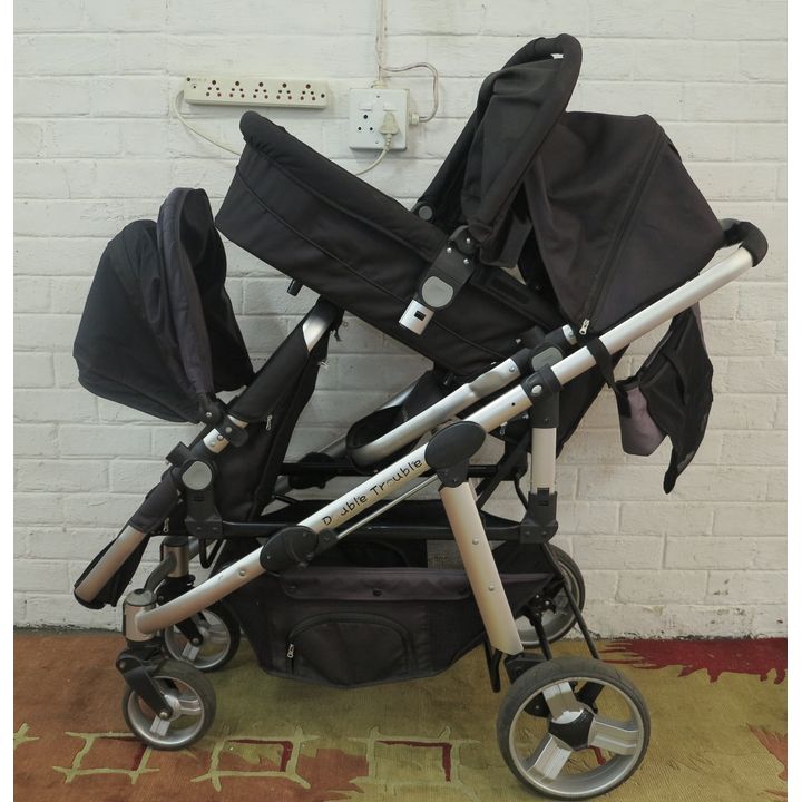 DOUBLE-TROUBLE PRAM