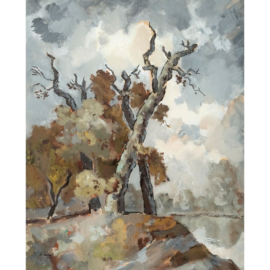 Bronisław Jamontt | Po deszczu, 1947 r.