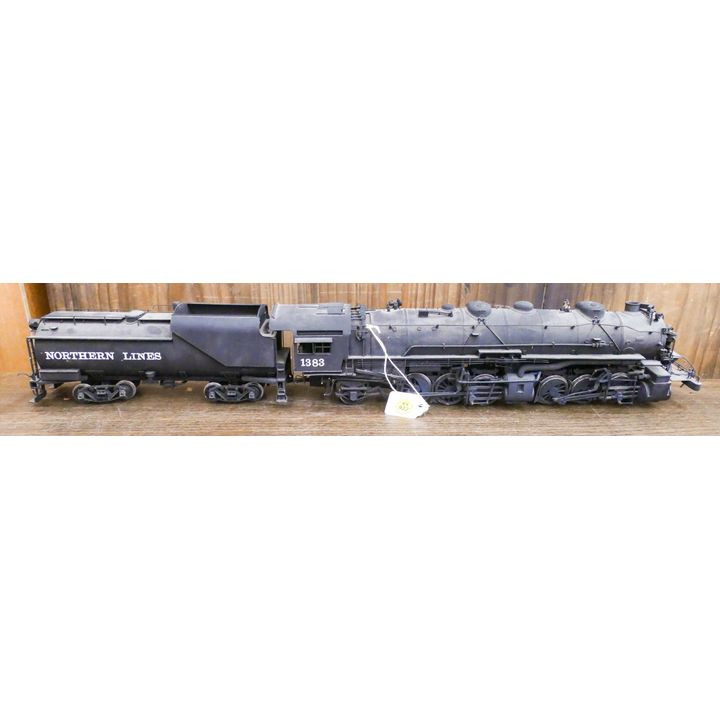 Custom Brass C&O 2-6-6-2 Engine Tender Set- painted and used