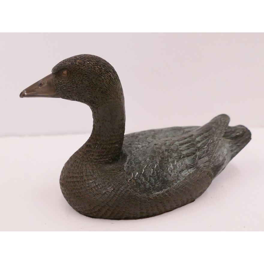 Phil Vanderlei Bronze Duck Figurine- 6''