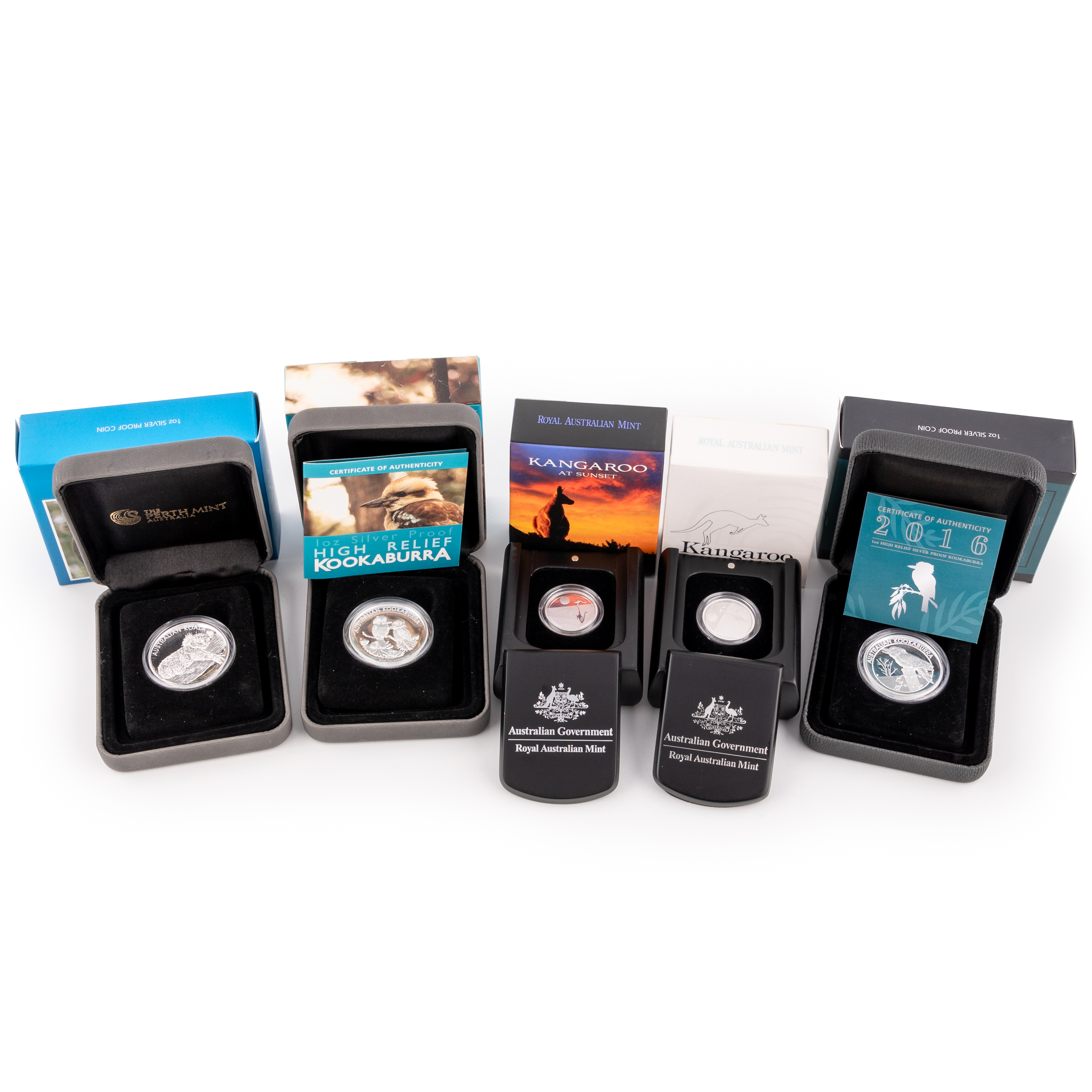 Elizabeth II, Kangaroo, Koala & Kookaburra, One Dollar, 2013 - 2019, FDC