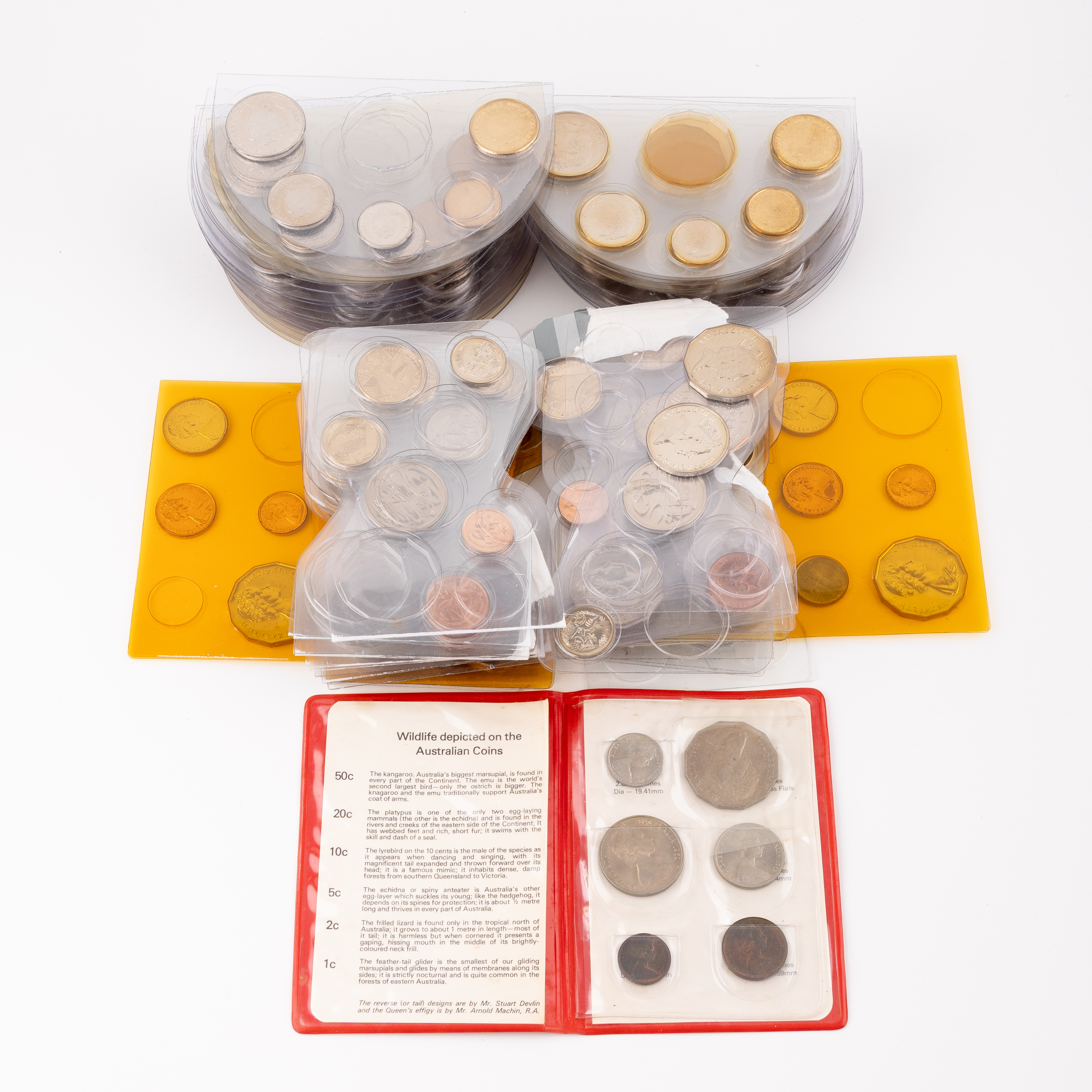 Partial Mint Sets, 1960's-2020's, UNC